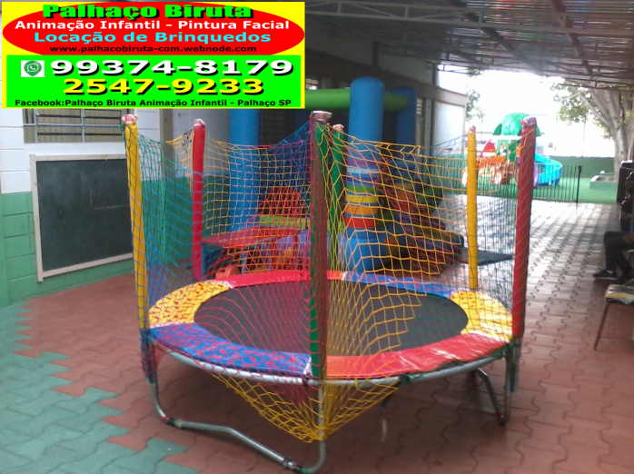 Cama Elástica Palhaço Biruta - Palhaço SP